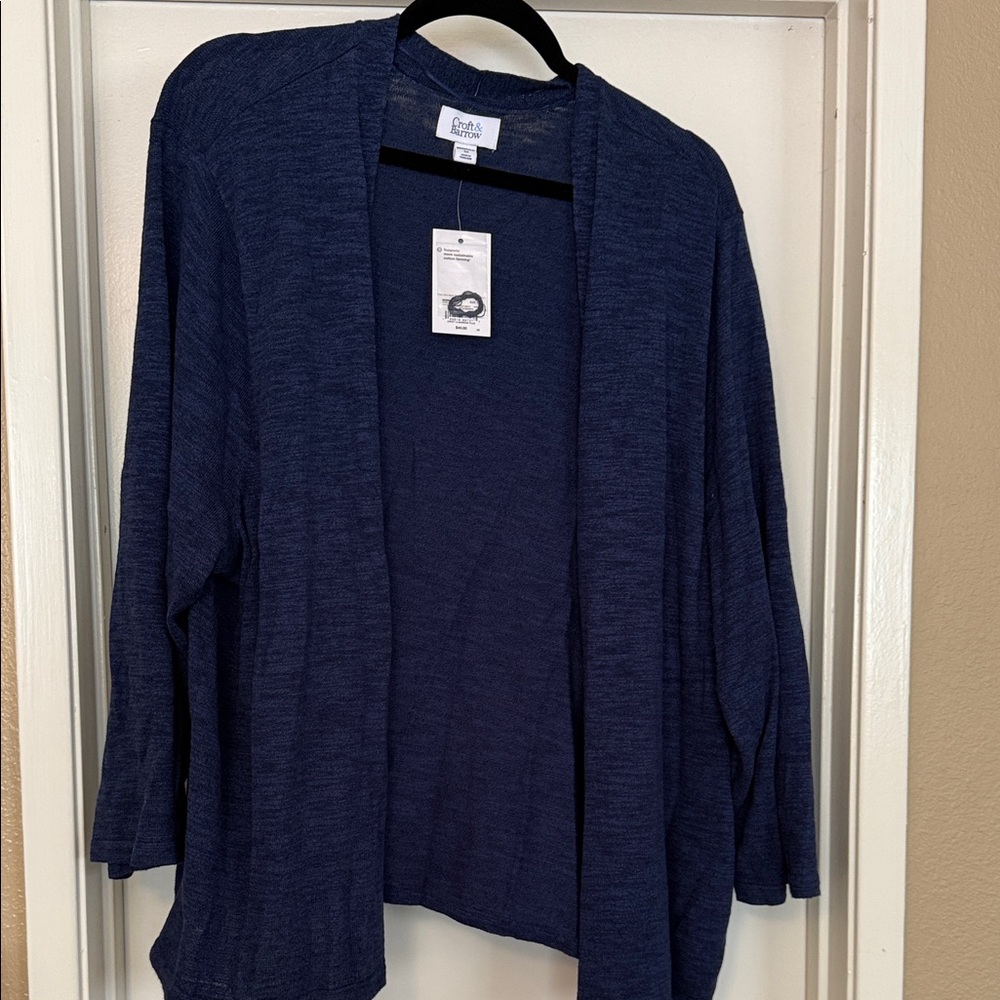 Croft & Barrow Navy Women's Cardigan